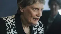 Helen Clark, Anggota The Elders, mantan Perdana Menteri Selandia Baru dan Administrator Program Pembangunan PBB, mengomentari resolusi gencatan senjata di Gaza untuk Israel. (AP)