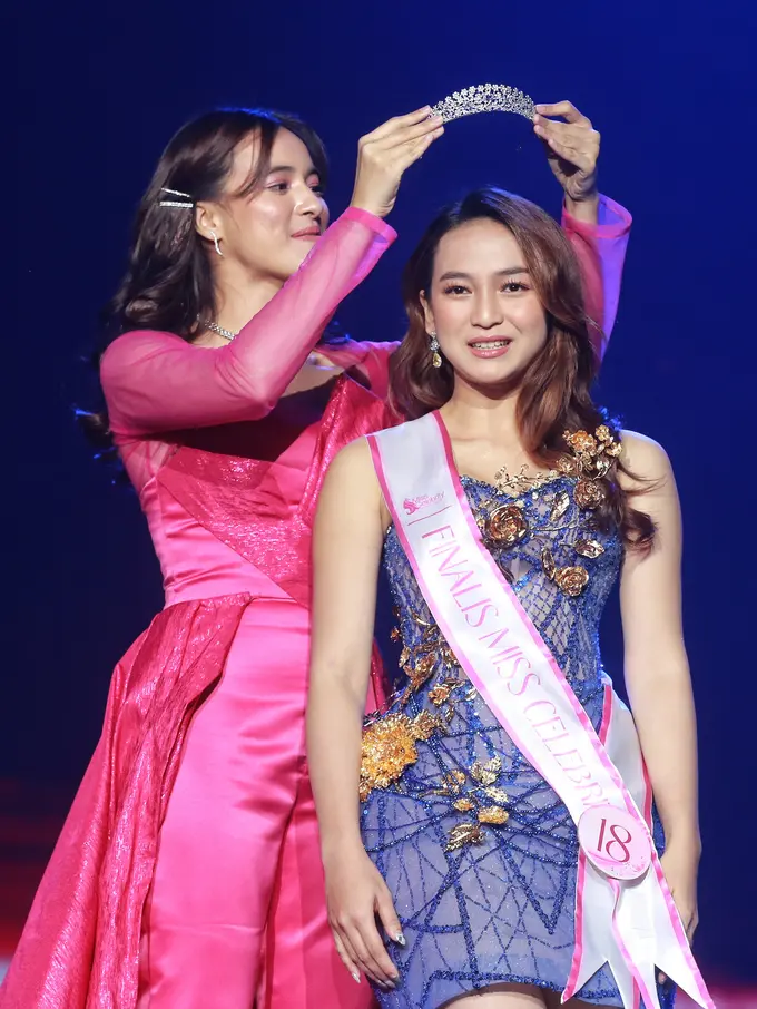 [Fimela] Shella Anggia Putri Juara Miss Celebrity Indonesia 2023