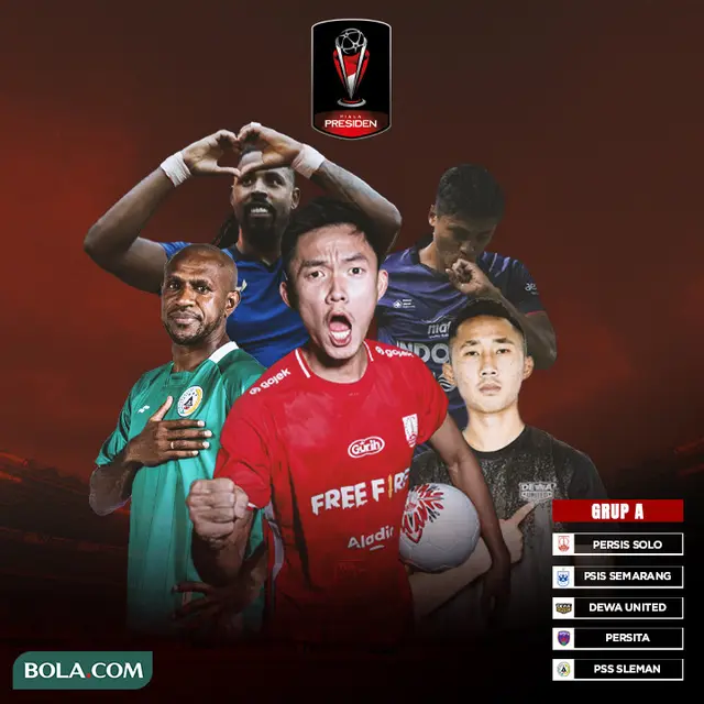 Piala Presiden 2022 - Ilustrasi Grup A
