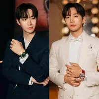 Lihat di sini beberapa potret pesona maskulin Lee Jun Ho yang suka pakai perhiasan.