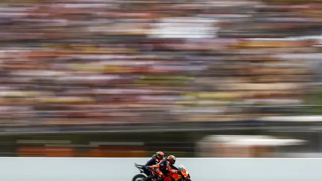 Foto MotoGP: Miguel Oliveira Podium di Grand Prix Catalunya, KTM Semakin di Depan