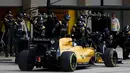 Renault Sport Formula One Team menempati urutan ke-9 dengan hanya mengumpulkan total poin 8 hingga saat ini. (Lars Baron/Getty Images/AFP)