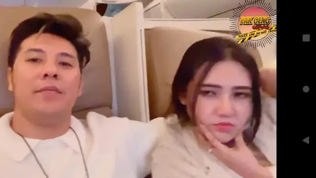 Via Vallen dan Chevra Yolandi bulan madu ke Inggris (Foto: Youtube Pak Geng Official)