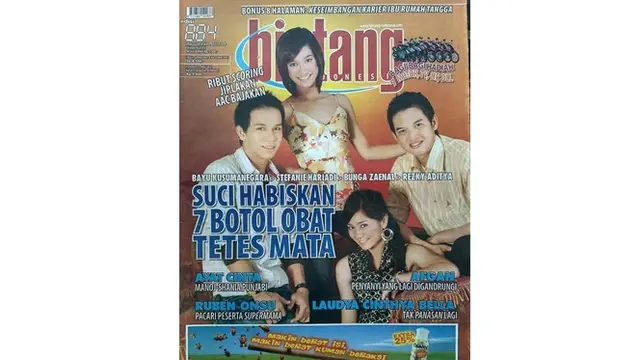 6 Foto Lawas Rezky Aditya saat Jadi Cover Model Majalah, Bikin Nostalgia