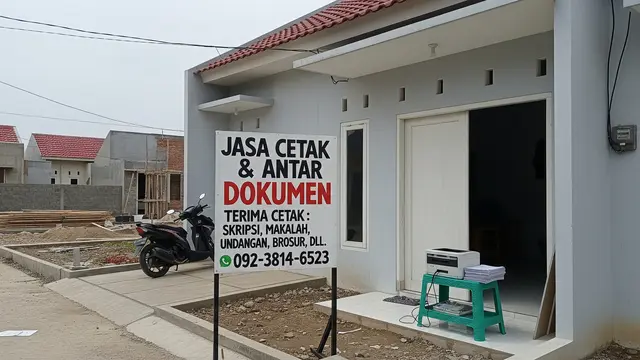 Ide Usaha Modal Kecil di Daerah Pemukiman Baru yang Potensial Jasa Cetak Print Dokumen Online Antar Jemput
