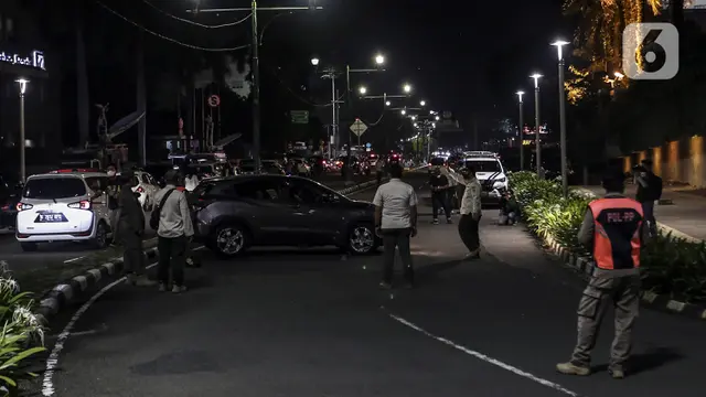 FOTO: Malam Bebas Keramaian Perayaan Tahun Baru 2022
