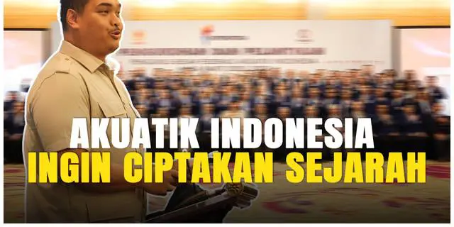 VIDEO: Menpora Apresiasi Akuatik Indonesia! Target Besar Menuju Olimpiade 2028