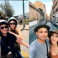 Perjalanan Honeymoon Bunga Citra Lestari dan Tiko Aryawardhana berlanjut ke Roma, Italia. [@itsmebcl]