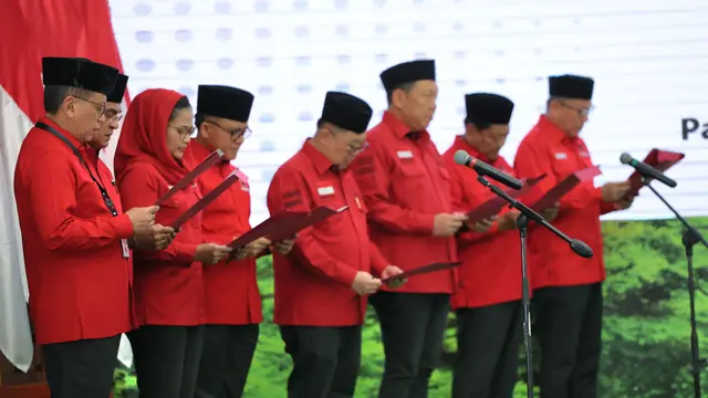 Struktur DPP PDIP periode 2025-2030.