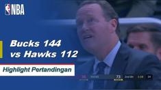 Giannis Antetokounmpo memimpin Milwaukee dalam kemenangan atas Atlanta dengan 16 poin, 10 assist, dan delapan rebound.