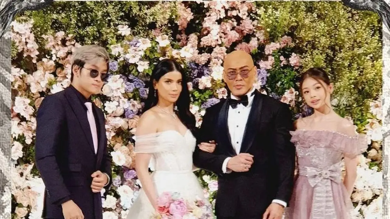 Potret Nada Tarina Putri Anak Angkat Deddy Corbuzier Bergaun Lilac di Momen Pernikahannya, Makin Mirip Sabrina Chairunnisa