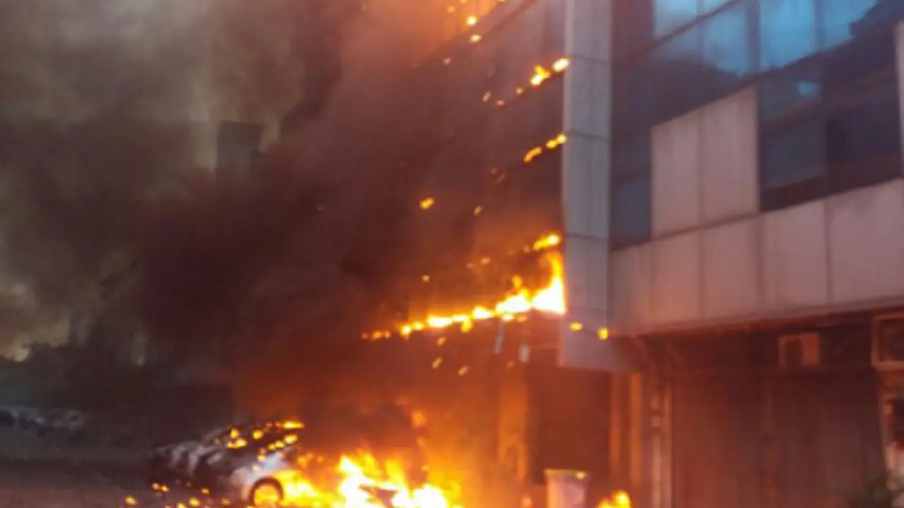 Kebakaran Ruko kelapa gading