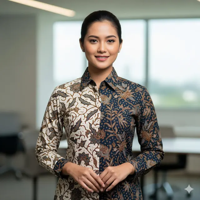 Kemeja Batik Klasik dengan Sentuhan Modern