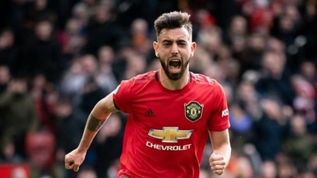 Gelandang Manchester United (MU), Bruno Fernandes (@manutd)