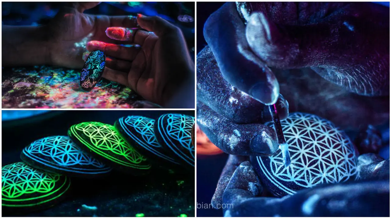 Keramik Cantik 'Glow in The Dark'