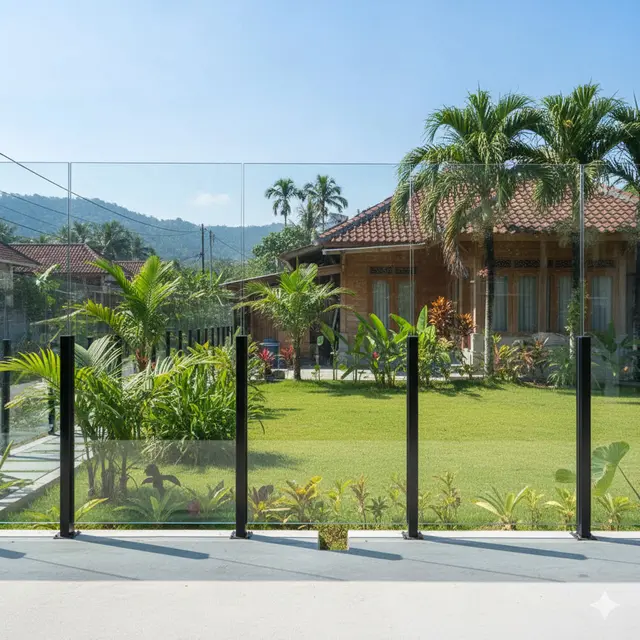 Desain Pagar Rumah di Pedesaan yang Anti Ular