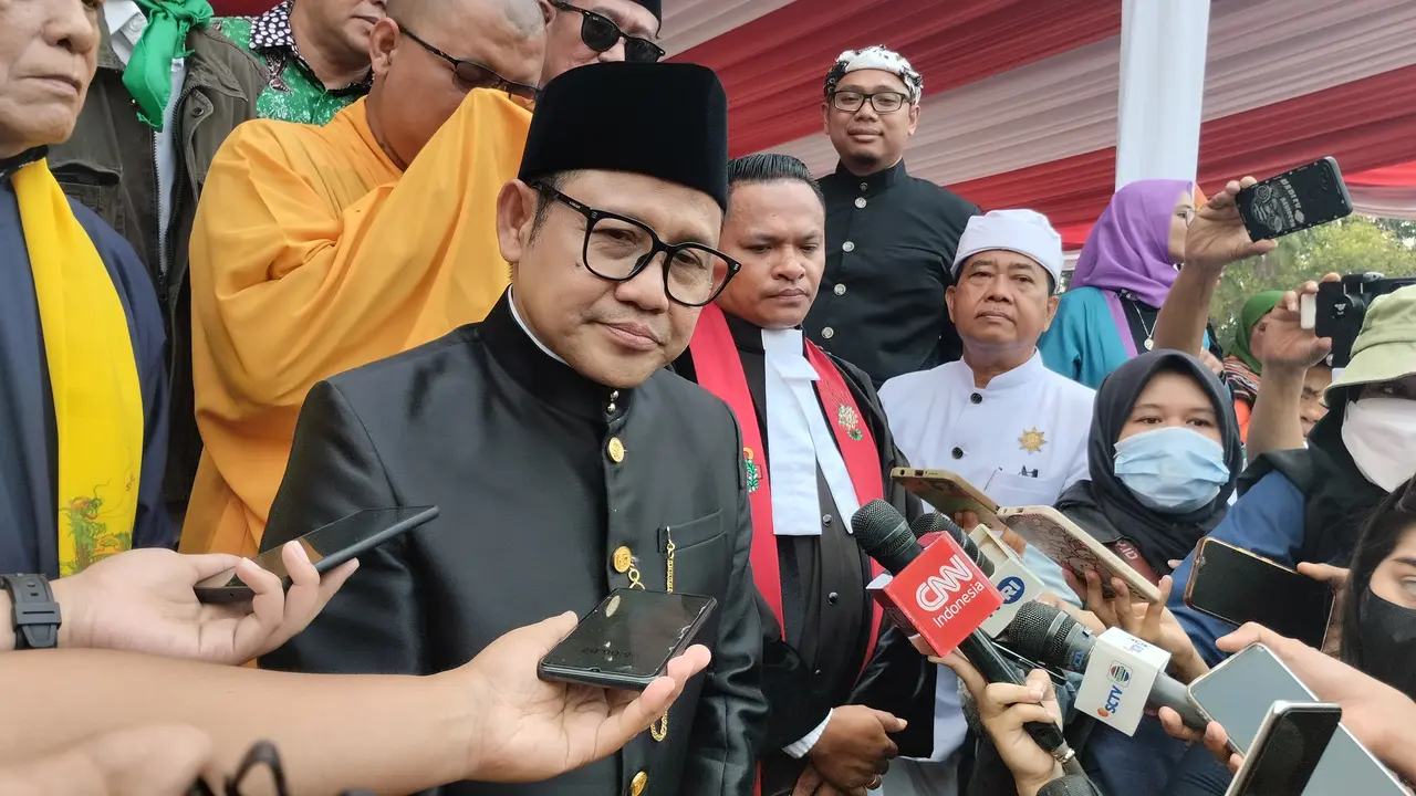 Ketua Umum PKB sekaligus bakal cawapres Muhaimin Iskandar atau Cak Imin.