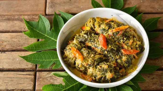 ilustrasi daun pepaya/RinaOkta/shutterstock