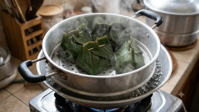 Resep Tempe Kukus Daun Pisang