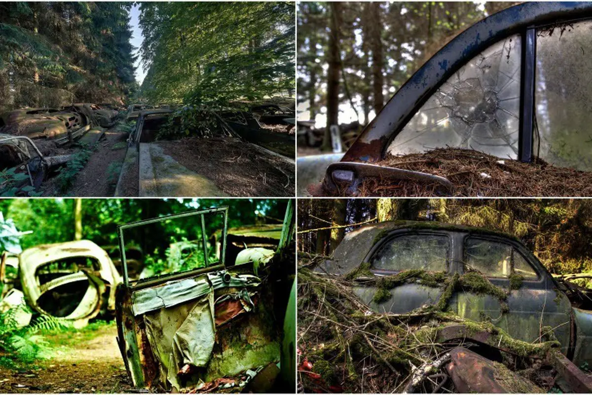 Chatillon, Kuburan Mobil Tua dari Jaman Perang Dunia Kedua