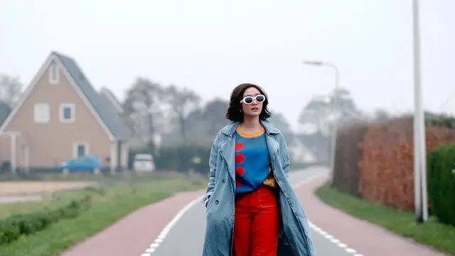 Gaya Febby Rastanty saat Liburan di Luar Negeri. (instagram/febbyrastanty)