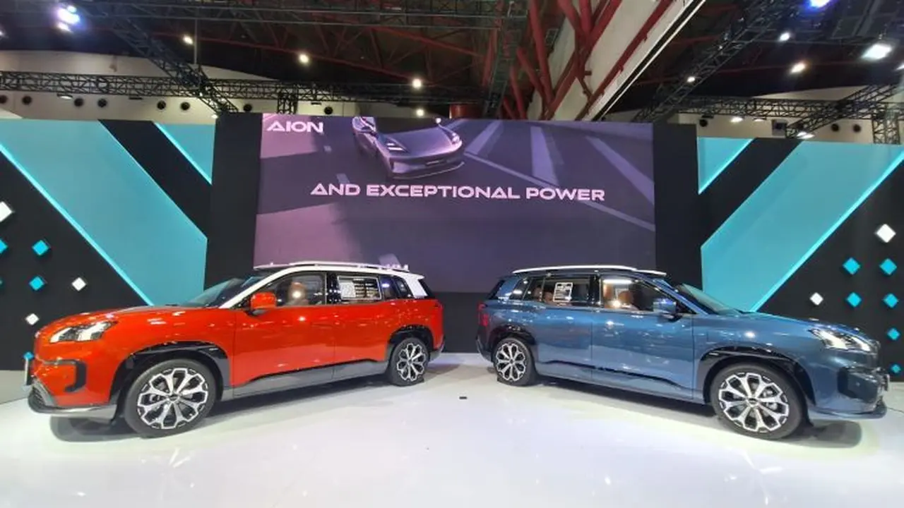 Dorong Penjualan, Aion Tawarkan Promo Menarik Pembelian Mobil Listrik di IIMS 2025 (Arief A/Liputan6.com)