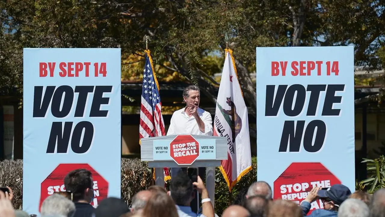 Gubernur California Gavin Newsom.