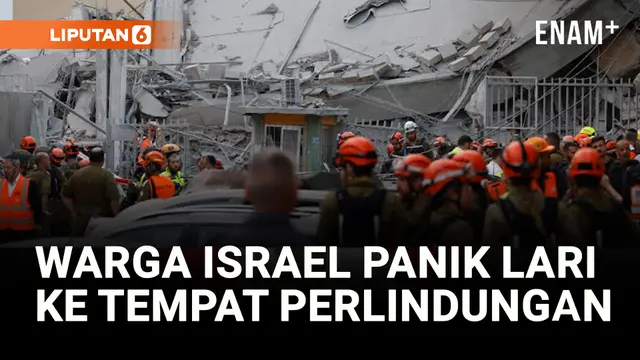 VIDEO: Serangan Rudal Iran Hantam Beersheba, 4 Orang Tewas