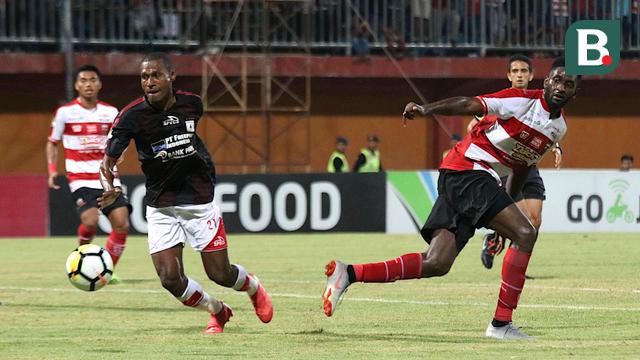 Madura United vs Persipura Jayapura