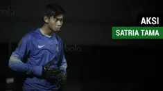 Satria Tama gabung bersama Timnas Senior Indonesia jelang menghadapi Fiji, Sabtu (2/9/2017).
