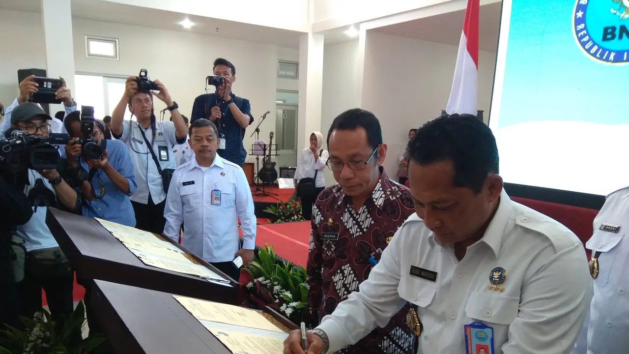 Kepala BNN, Budi Waseso, meresmikan laboratorium narkotika kelas internasional