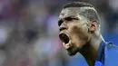 2. Paul Pogba, pada bursa transfer lalu, dirinya menjadi perbincangan karena berhasil memecahkan rekor transfer dunia. Puncak pencarian nama Paul Pogba di Google terjadi pada 7 Agustus hingga 13 Agustus tahun ini. (AFP/Tobias Schwarz)