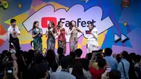 StarBe di ajang YouTube FanFest  ke-10 yang diadakan di Singapura, beberapa waktu yang lalu.
