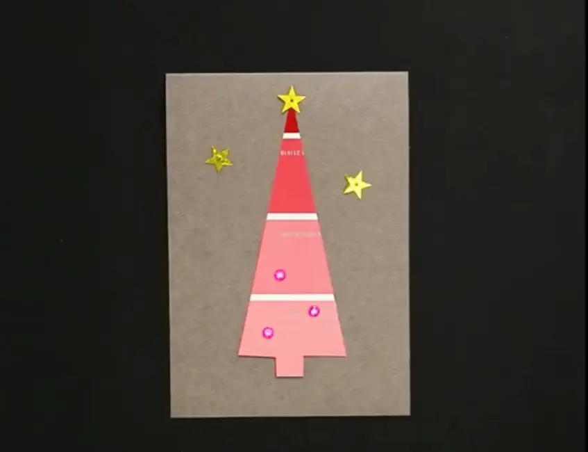 Anda bisa menggunakan beberapa barang bekas berikut ini untuk membuat kartu Natal cantik (instagram/tutorialscreatives)