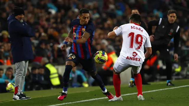 La Liga Spanyol Barcelona vs Sevilla