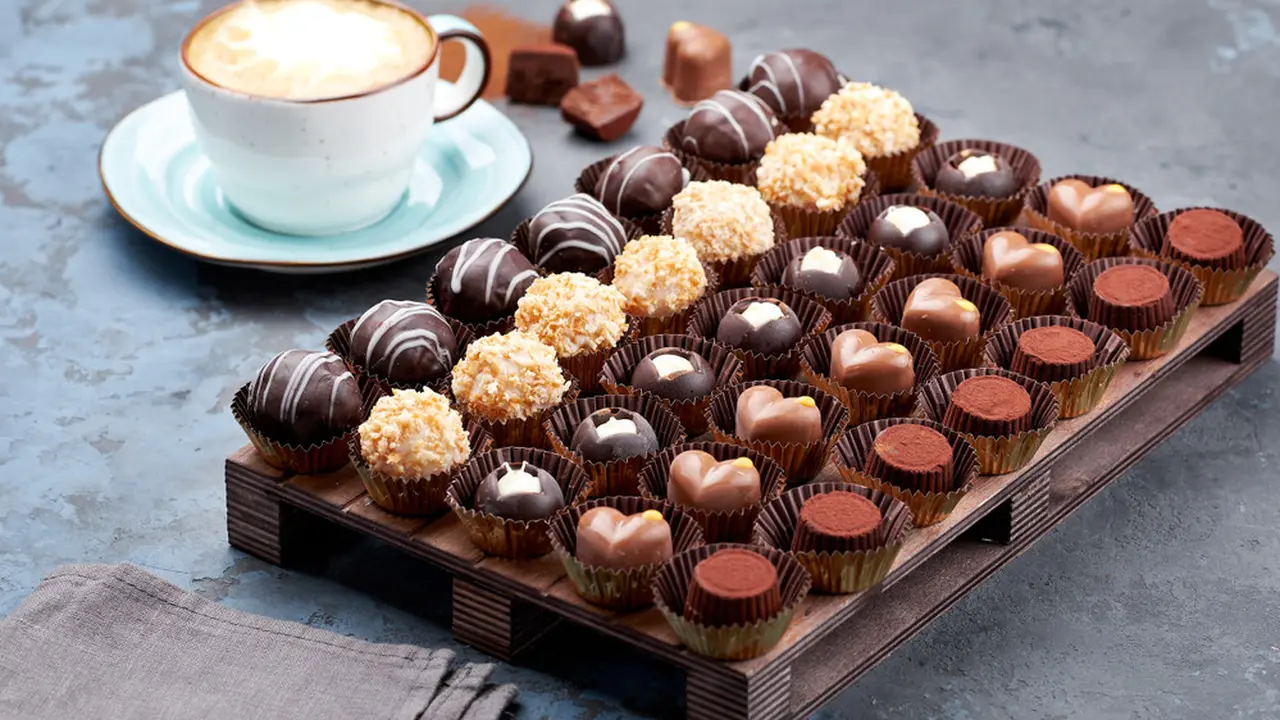 coklat praline compound Valentine