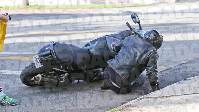 Ben Affleck kecelakaan saat kendarai Suzuki Hayabusa (Foto:RadarOnline)