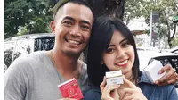 Yama Carlos dan pacar, Arfita Dwi Putri (Instagram Yama Carlos)