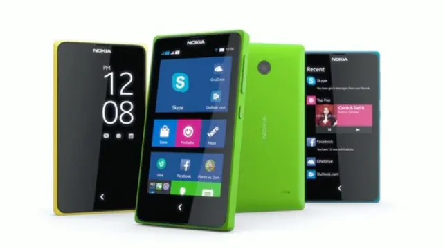 Ponsel Android Nokia XL dan X+ Benamkan Memori Ekstra