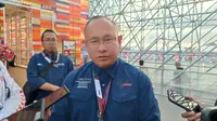Troy Reza Warokka, Chairman MotoGP Mandalika, memberikan penjelasan terkait beberapa hal penting sepanjang perhelatan di Sirkuit Mandalika.