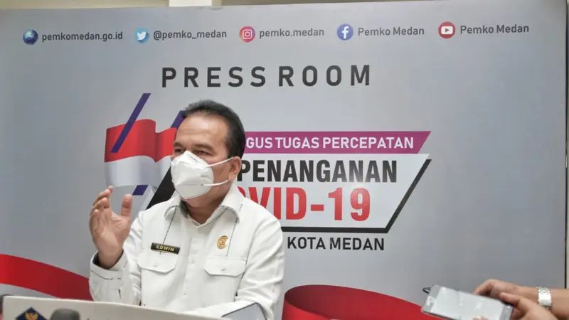 Kadis Kesehatan Kota Medan, Edwin Effendi