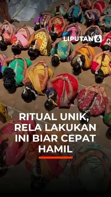 Ritual Unik, Rela Lakukan Ini Biar Cepat Hamil