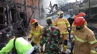 Empat Ruko di Balikpapan Terbakar, 3 Penghuni Ditemukan Tewas