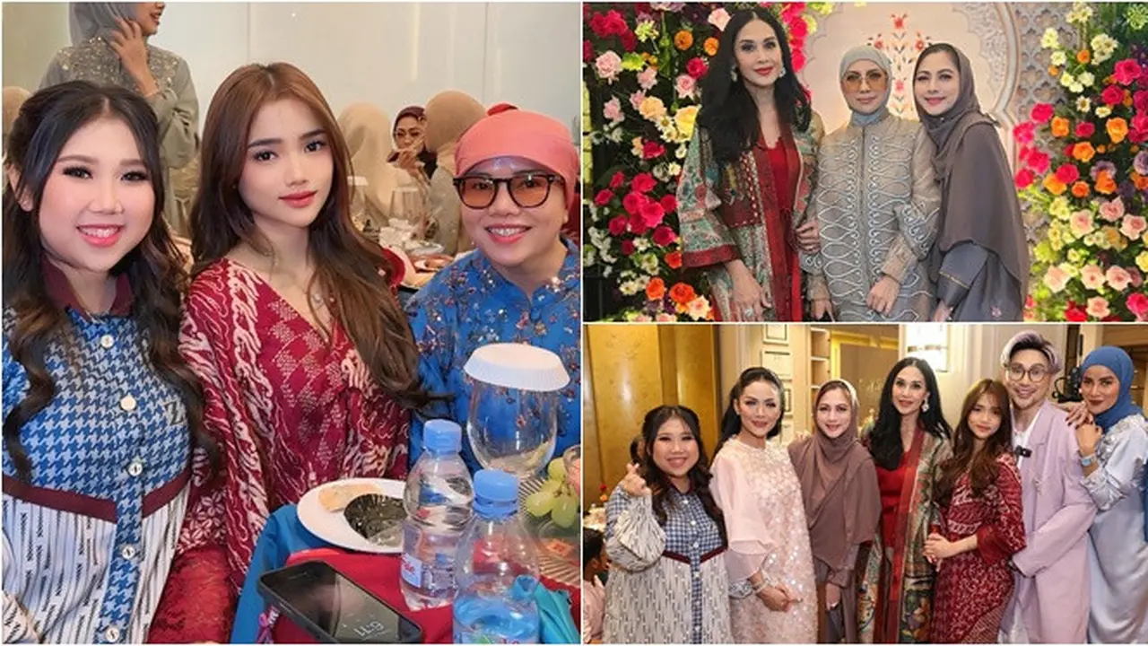 6 Potret Artis Buka Puasa di Rumah drg. Devya, Ada Krisdayanti hingga Kiky Saputri