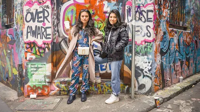 6 Momen Kebersamaan Marsha dan Michelle Aruan, Kakak Beradik yang Kompak