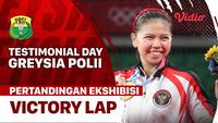 Berita video momen victory lap mengharukan dari Greysia Polii di Istora Senayan yang diiringi lagu "Berkibarlah Bendera Negeriku" yang dinyanyikan penyanyi kondang Indonesia, Raissa, Minggu (12/6/2022).