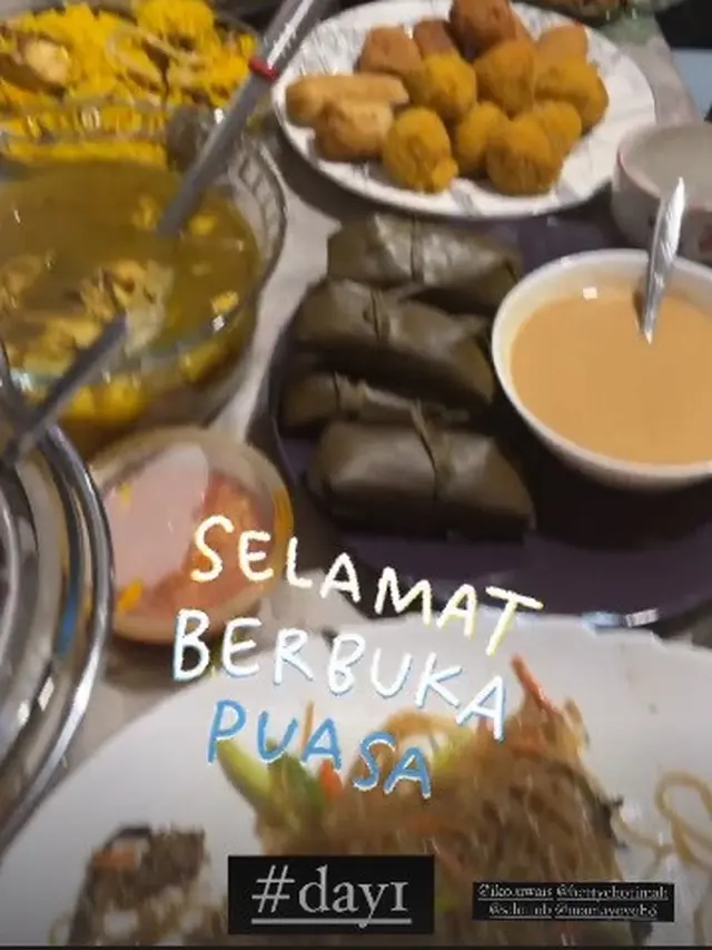 Menu Buka Puasa Artis
