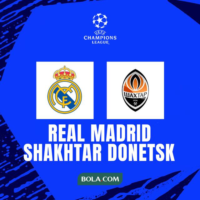 Liga Champions - Real Madrid Vs Shakhtar Donetsk