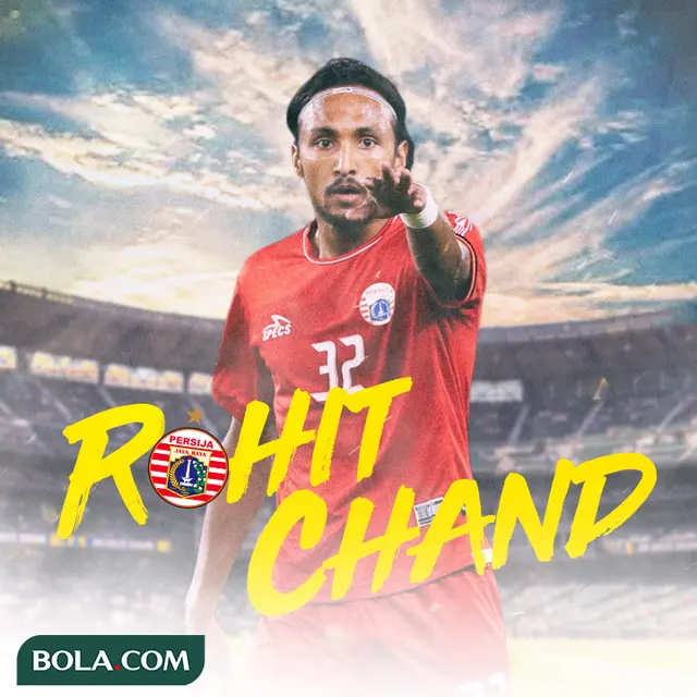 Persija Jakarta - Rohit Chand