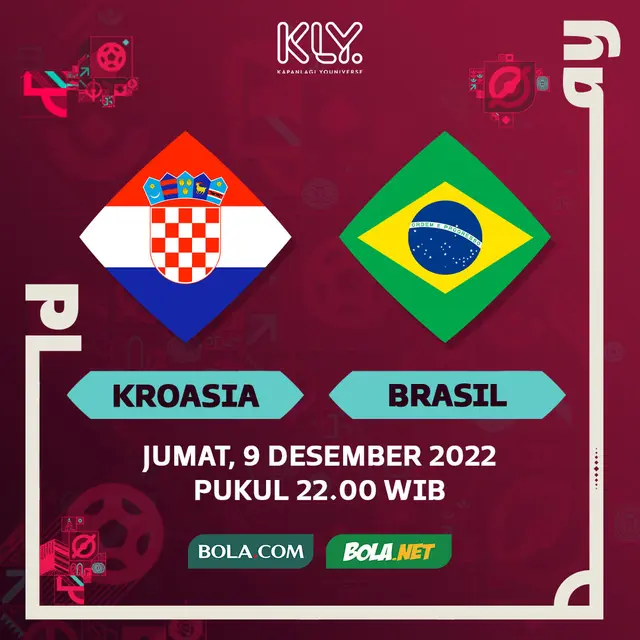 Piala Dunia 2022 - Kroasia Vs Brasil